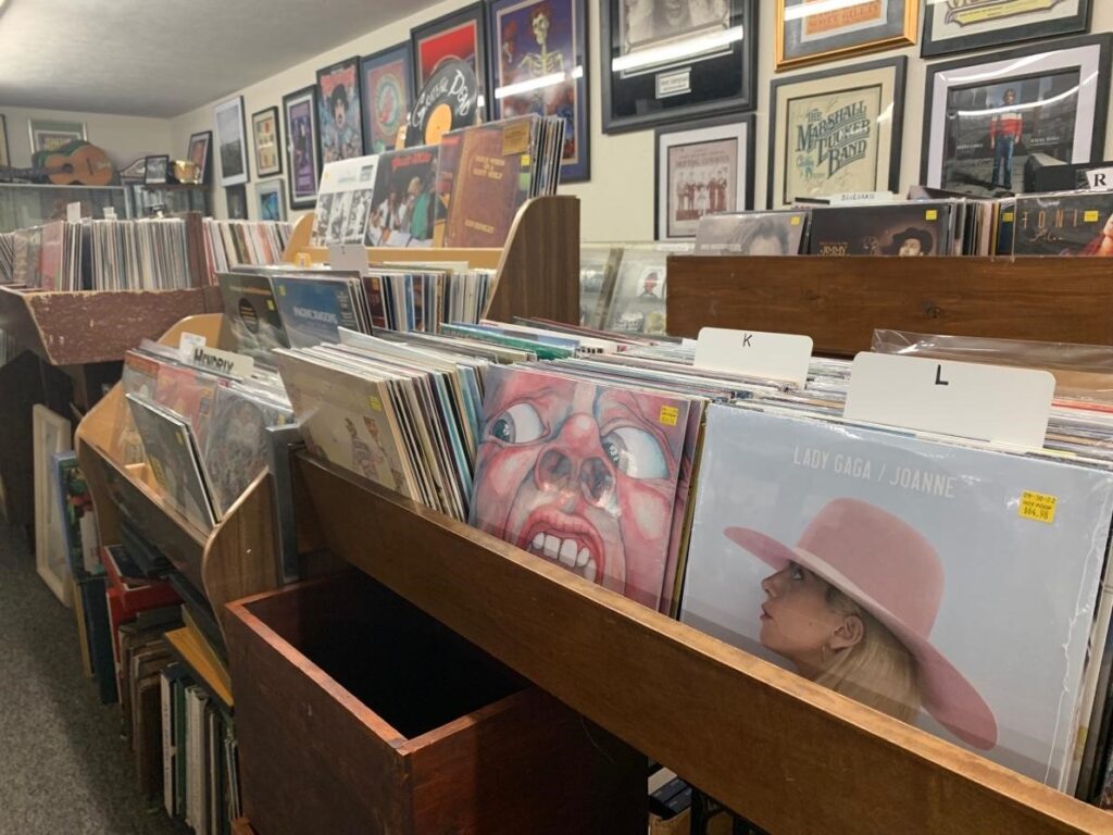 Hot Poop-record shelf
